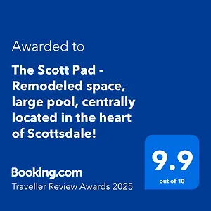 The Scott Pad - Remodeled Space, Large Pool, Centrally Located In The Heart Of Scottsdale! Apartment Scottsdale